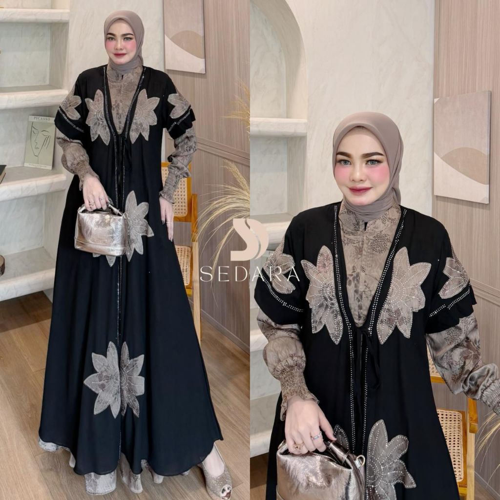 NEW ARIRIVAL ABAYA  SORAYA VOL 2 MATT INARA JULIA PRINTING WUDHU FRIENDY DAN BUSUI FRIENDLY