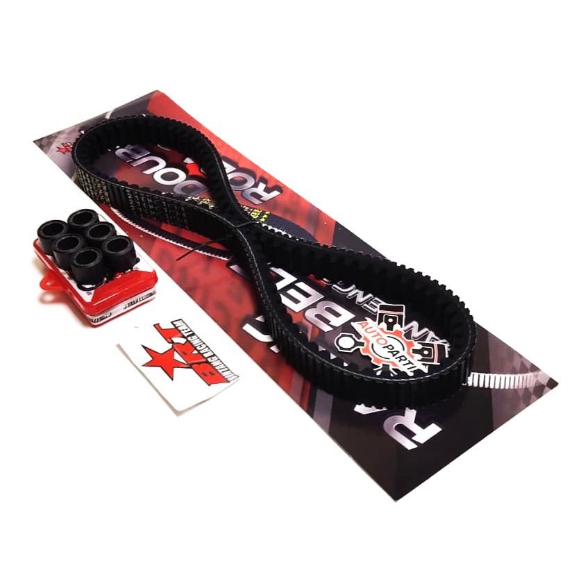VBELT V BELT VANBELT DOUBLE COG + ROLLER BRT PCX 150 ADV 150 DRIVE BELT BRT PCX 150 ADV 150