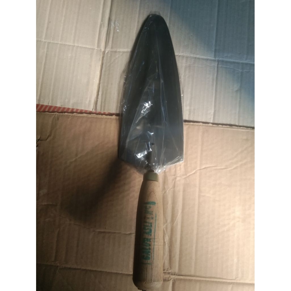 Cetok/sendok bangunan galur asli panjang plat 25 cm