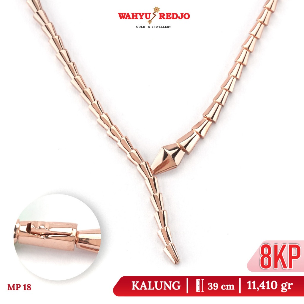 Kalung Emas Ular 8Kp Wahyu Redjo Pameran