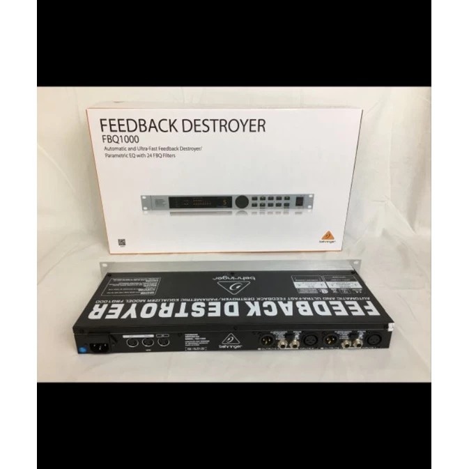 MS-Behringer Feedback Destroyer FBQ1000 FBQ 1000 Anti Feedback