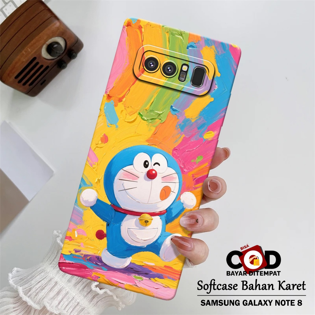 Case Hp Samsung Galaxy Note 8 Terbaru - Gambar Kartun Lucu - Casing Samsung Galaxy Note 8 Terbaru - 