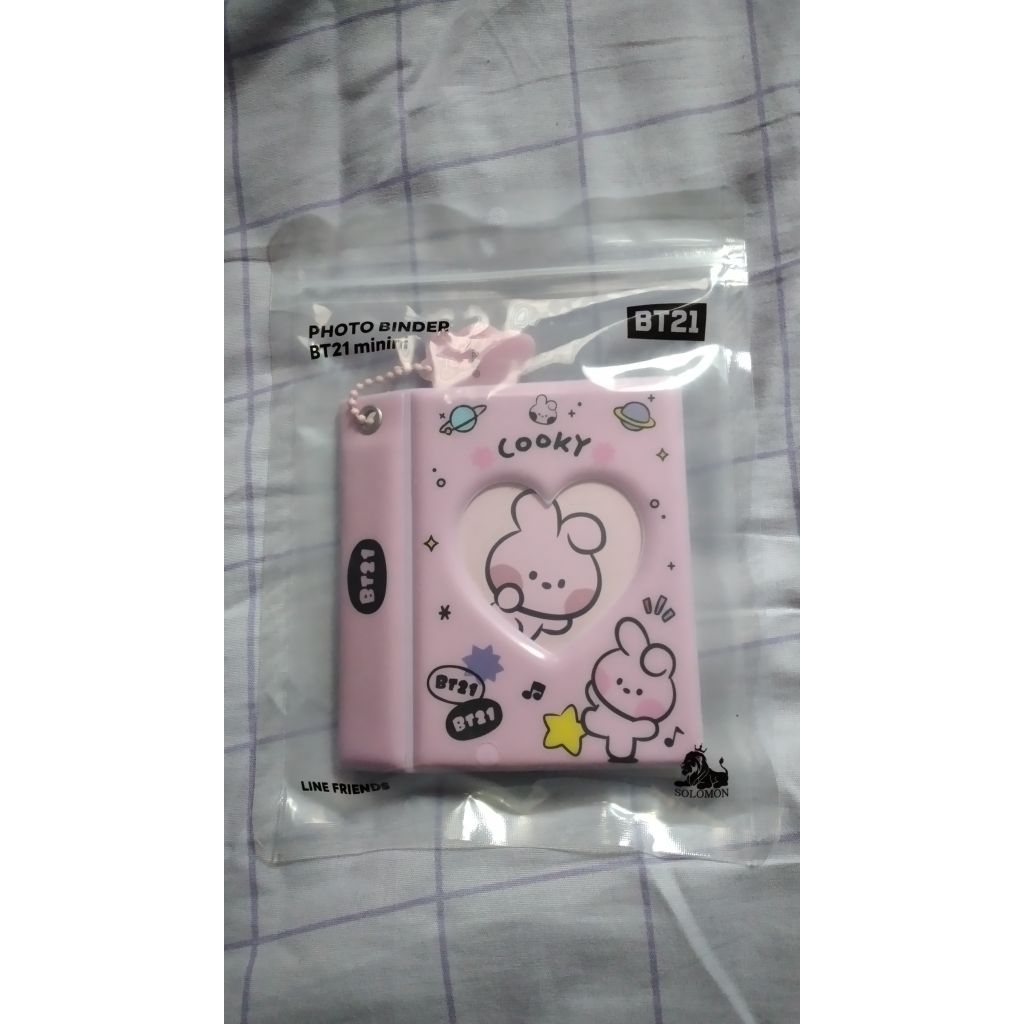 BT21_Photo Binder BT21 minini Cooky_official Line Friends_Cooky_BTS_Photocard Binder minini BT21