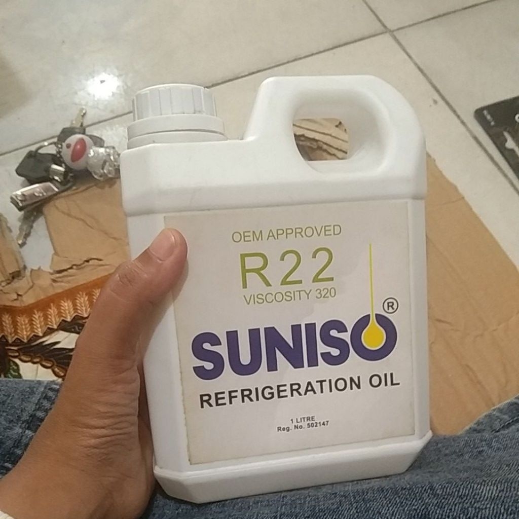 Oli Kompresor AC Suniso R22 1 Liter