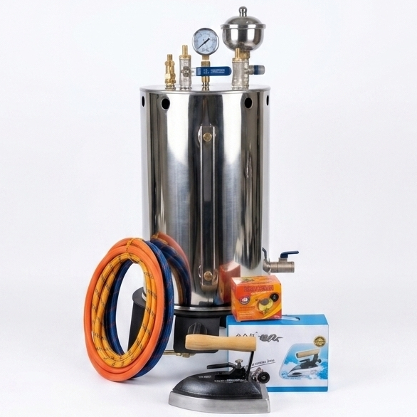 SETRIKA UAP MURAH GAS BOILER LAUNDRY 20 LITER BY INDUK SETRIKA UAP