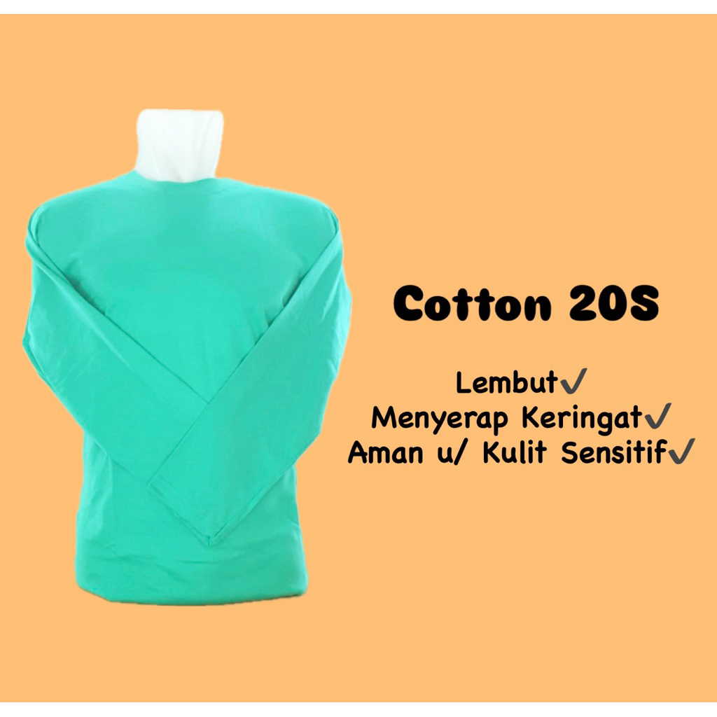 Kaos Panjang Tosca - Kaos Lengan Panjang - Kaos Katun - Kaos Unisex - Kaos Premium - Kaos Custom - K