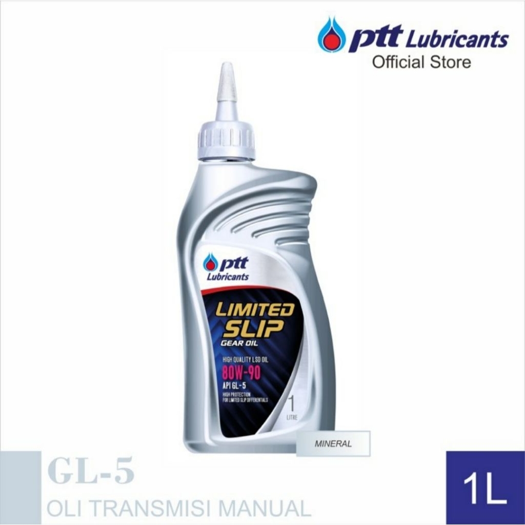 PTT LIMITED SLIP DIFFERENTIAL GEAR OIL (LSD) SAE 80W90 API GL5 1L / PTT LSD 80W 90 API GL5
