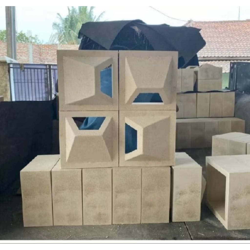 Loster beton, rostor beton, roster minimalis, roster motif new