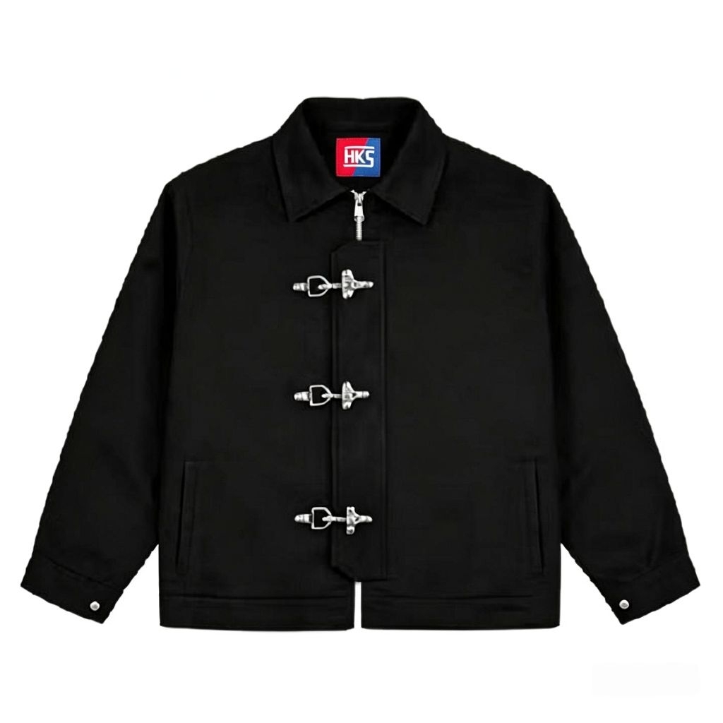 Fireman Claps Button Work Shirt/jaket Boxi_pjg