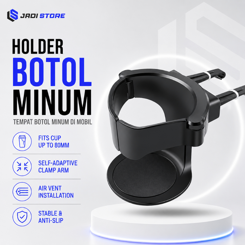 Tempat Botol Minum di Mobil Holder Botol Minum Minuman Mobil Dudukan Botol MInum di Kisi Kisi AC Mob
