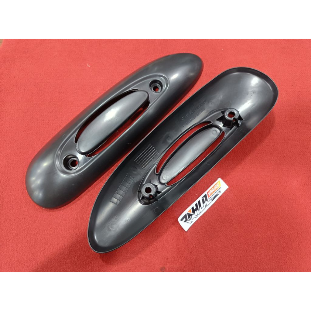 COVER TUTUP KNALPOT SCOOPY KARBU, SCOOPY FI 2013/2016