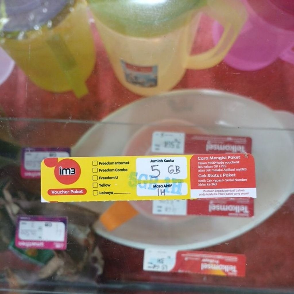 INDOSAT 5GB 1H