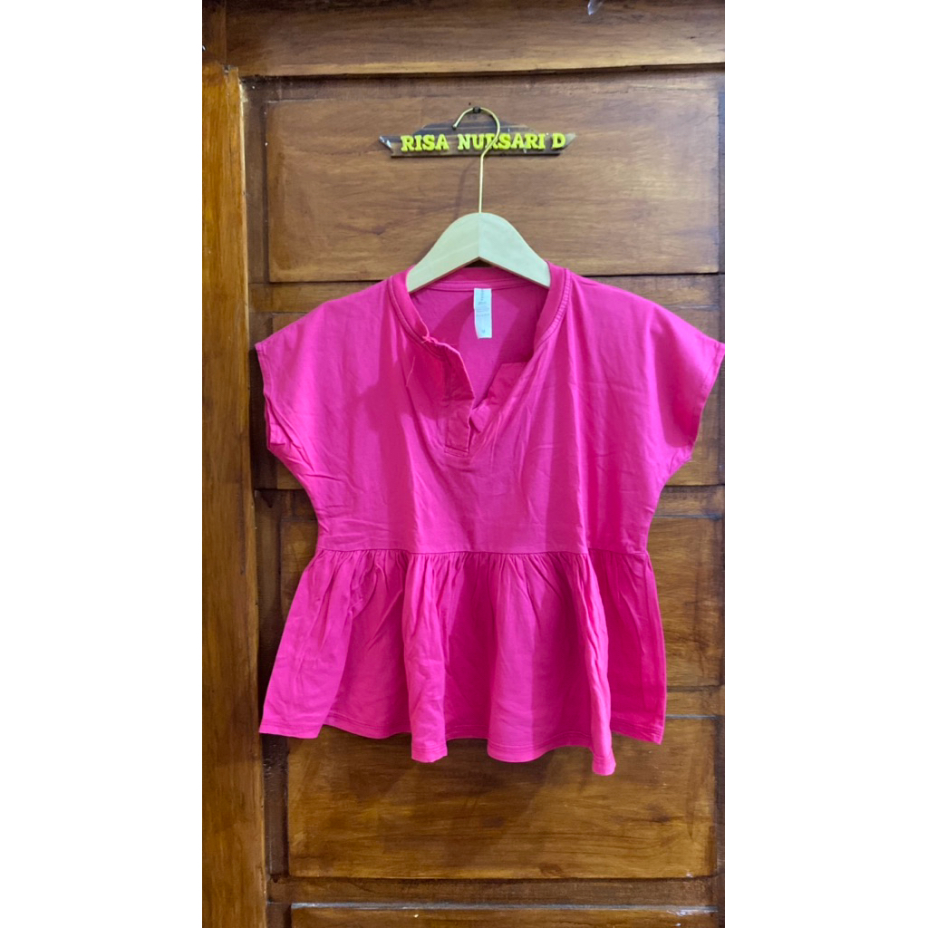 preloved atasan pink fanta