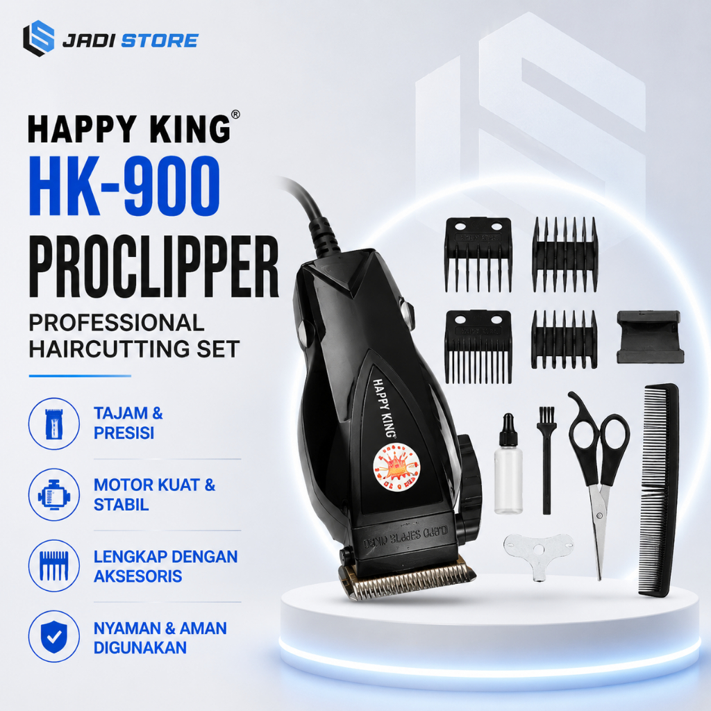 Hair Clipper Cukur Rambut Mesin Potong Rambut Mesin Cukur Rambut GMAX HK-900 HK900 HK 900