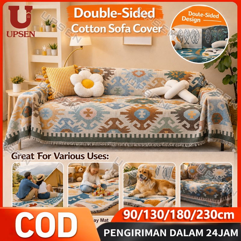 Selimut Sofa Penutup Sofa Selimut Bed Cover Sofa Sarung Sofa  1 2 3 4 Seater Sofa Blanket Universal 