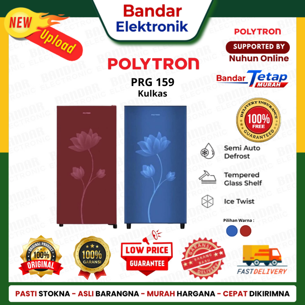 Polytron Kulkas 1 Pintu PRB 159