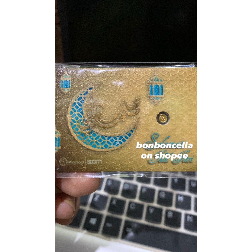 mini gold special edition raya (selamat idul fitri) 0,05