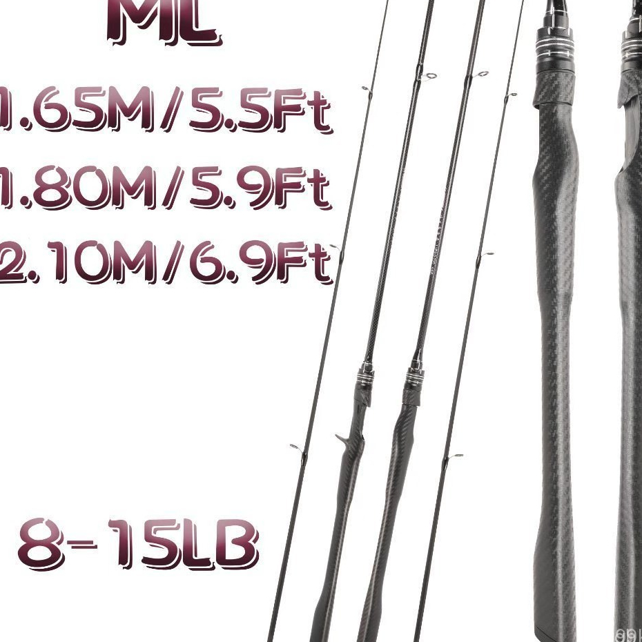 Joran Pancing UL Carbon Solid 2-6LB 180cm 210cm