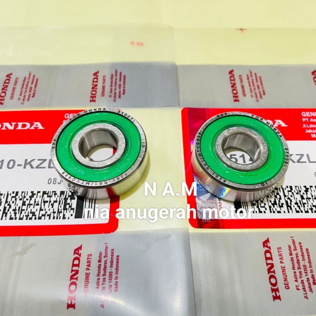 Bearing laher roda depan Honda KZL beat fi Scoopy fi spacy fi