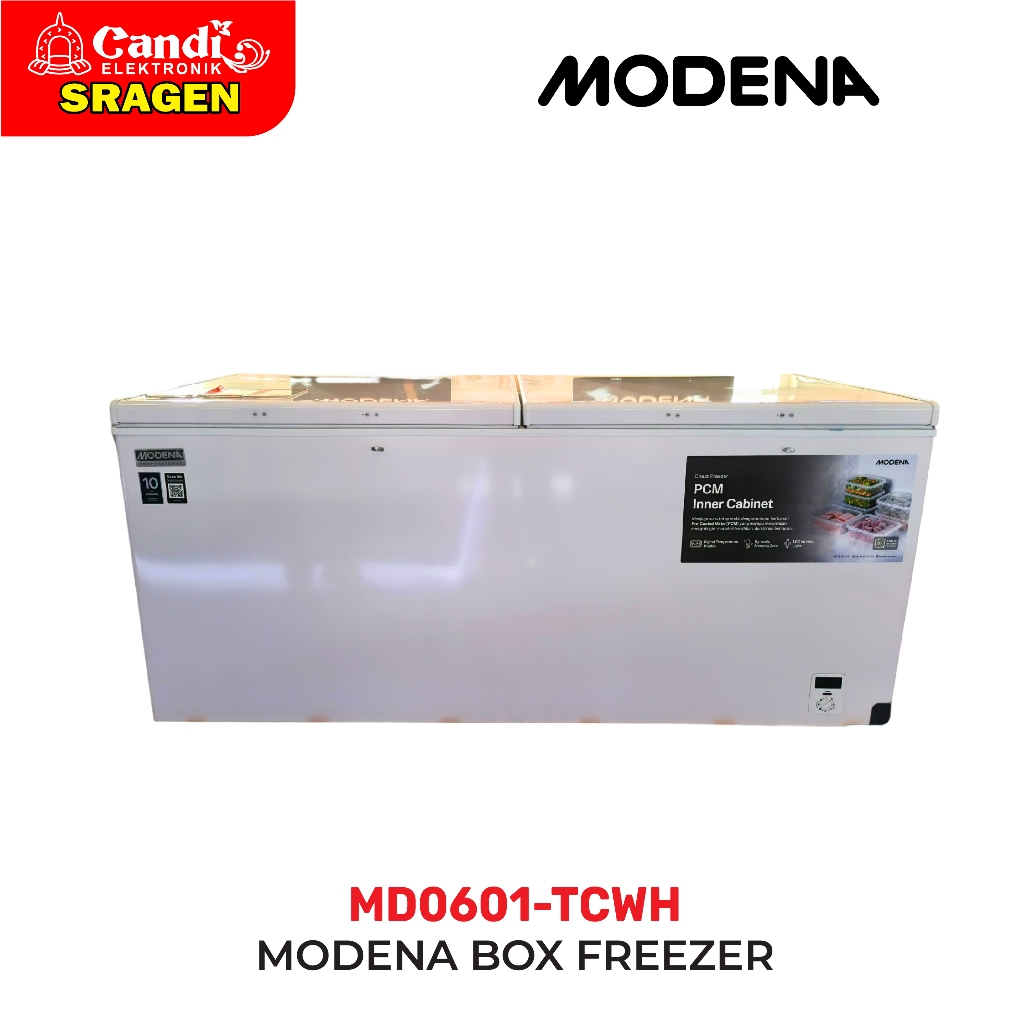 MODENA BOX FREEZER Profesional 2 pintu 600L PCM Inner - MD0601-TCWH