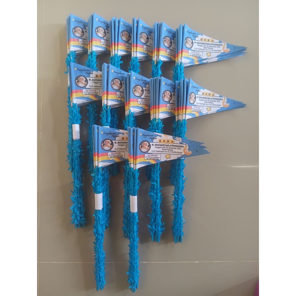 Bendera Aqiqah Custom