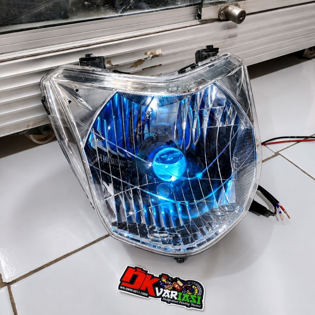 HEADLAMP/REFLEKTOR MEGAPRO MONO CUSTOM H4