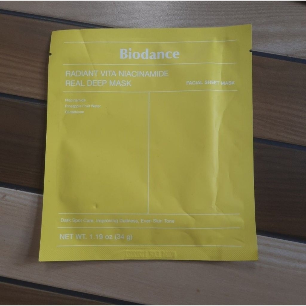 [NEW] BIODANCE NIACINAMIDE SHEETS MASK
