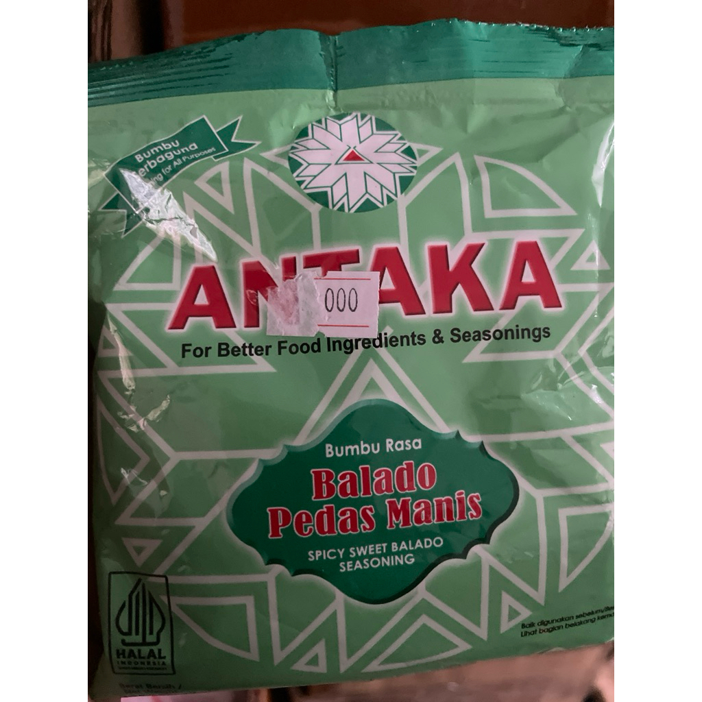 ANTAKA BALADO PEDAS MANIS 100gr