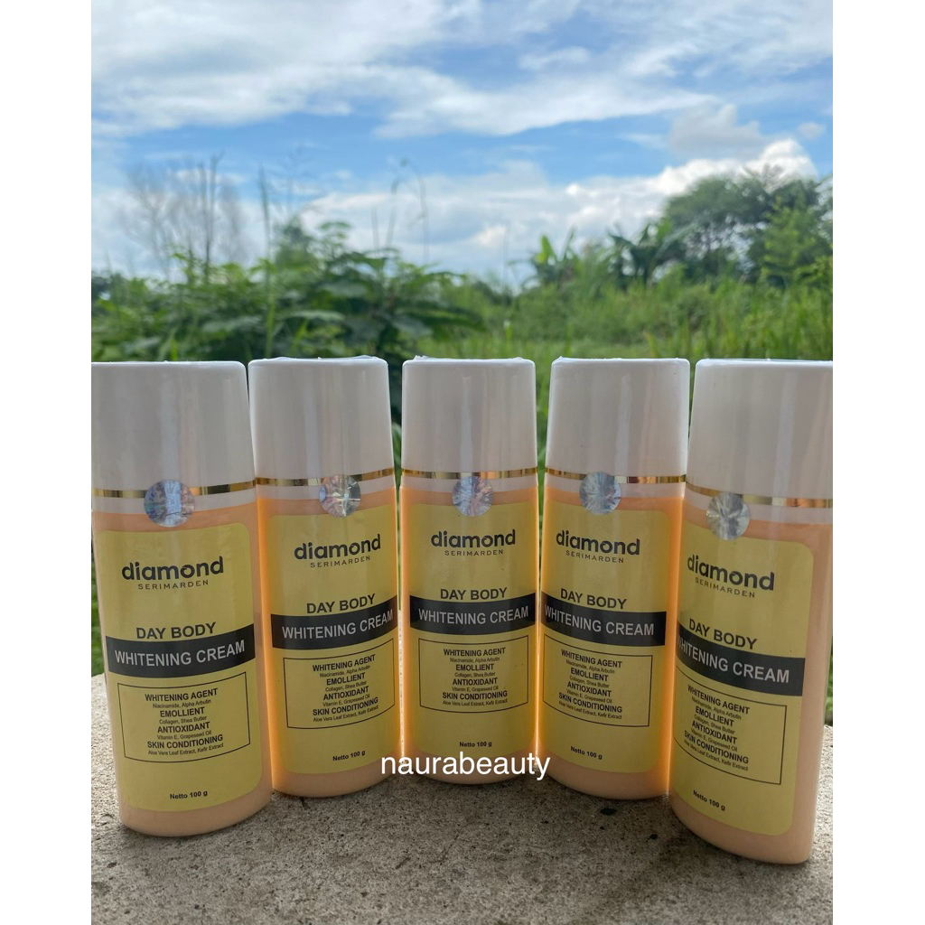 5 pcs lotion day diamond serimarden 100ml