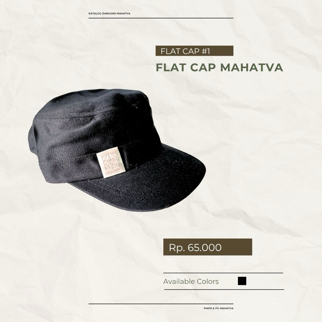 Topi (Flat Cap, Baseball Cap)