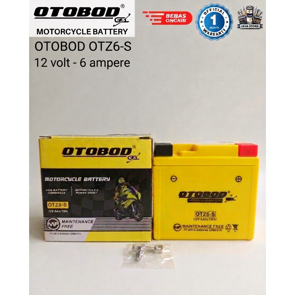 Aki Motor  Beat Pop ISS, CB 150R Old/New, CB150X, PCX 150 Dry Otobod OTZ6-S