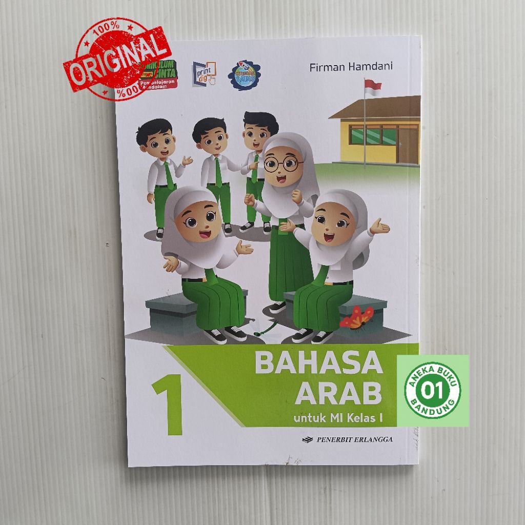 Bahasa Arab Kelas 1 MI Kurikulum Berbasis Cinta Erlangga