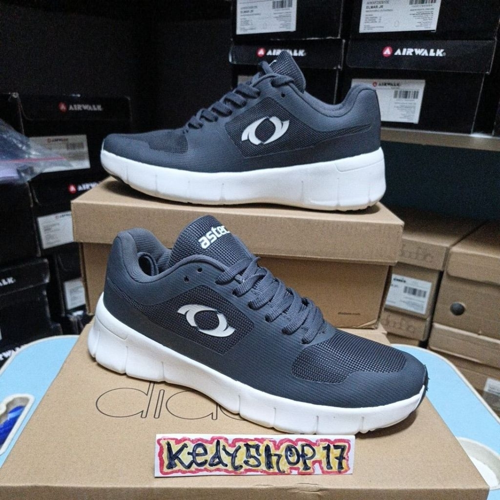 Sepatu Olahraga Astec Lars dark grey original resmi sport station