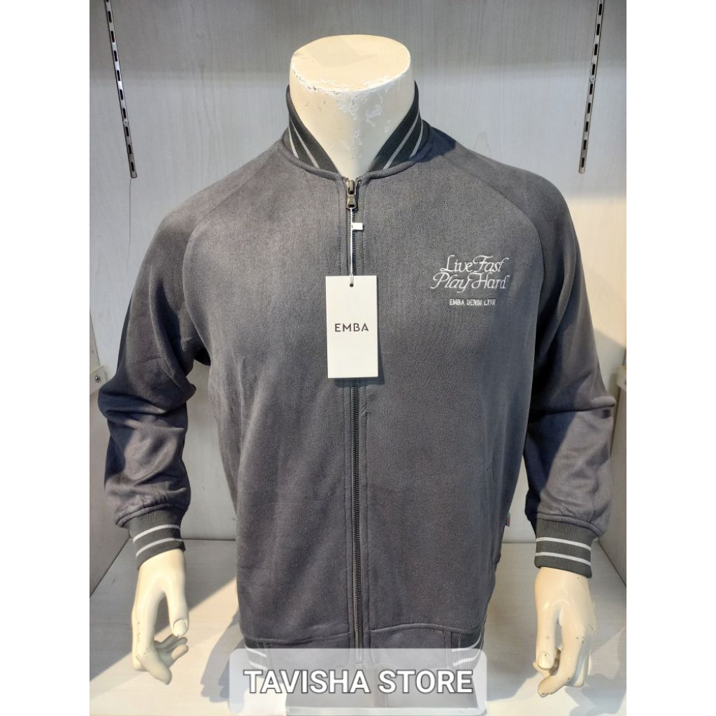 Jaket Varsity Pria Emba Jeans Original 100%