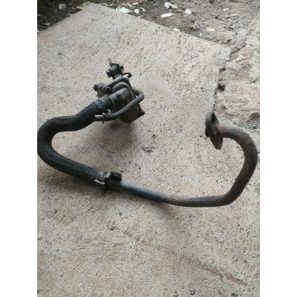 Selang emisi Ais Supra x 125 original copotan tinggal pasang