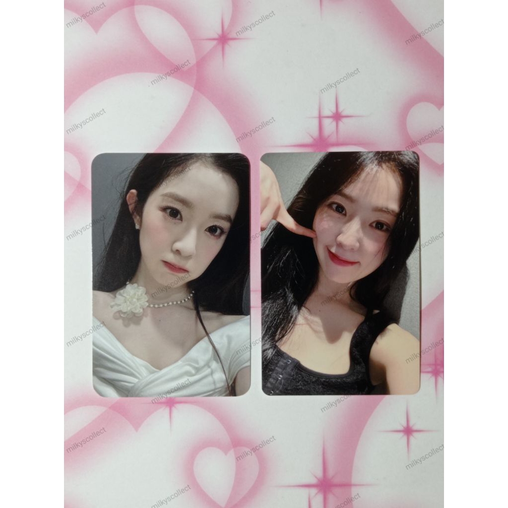 official photocard red velvet irene photocard only md anniversary red velvet 10th character acrylic 