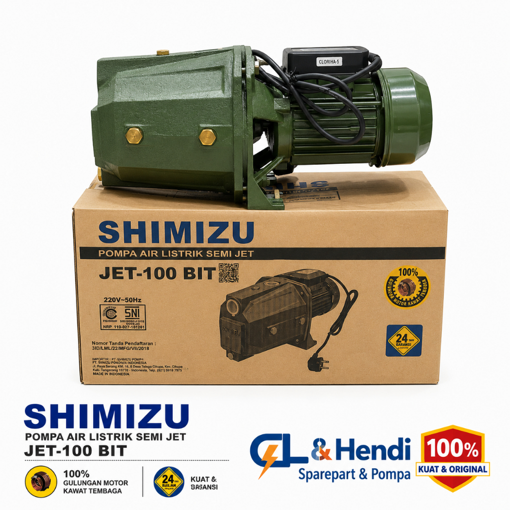 SHIMIZU POMPA AIR JET-100 BIT / JET 100 BIT