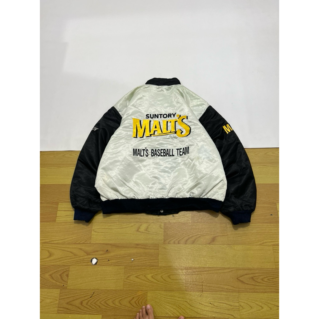 suntory malts varsity jacket