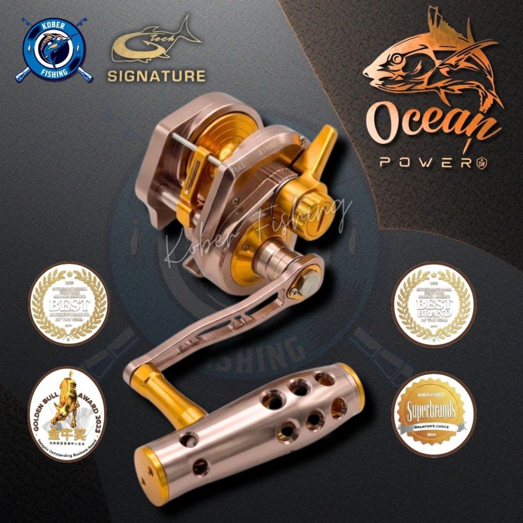 REEL OVERHEAD GTECH OCEAN POWER LINE WINDER / PENGATUR PE
