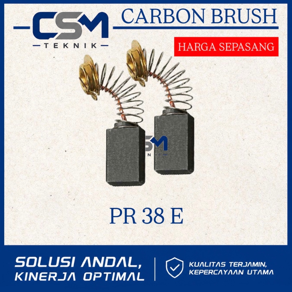 CARBON BRUSH ARANG MESIN BOR BOBOK HIKOKI PR38E ARENG ROTARY HAMMER HIKOKI PR38E