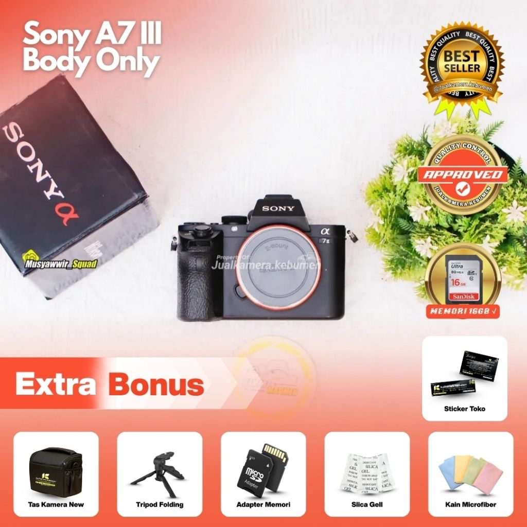 Sony A7 Mark III a7iii Body Only / Sony A7 Mark III Body Only