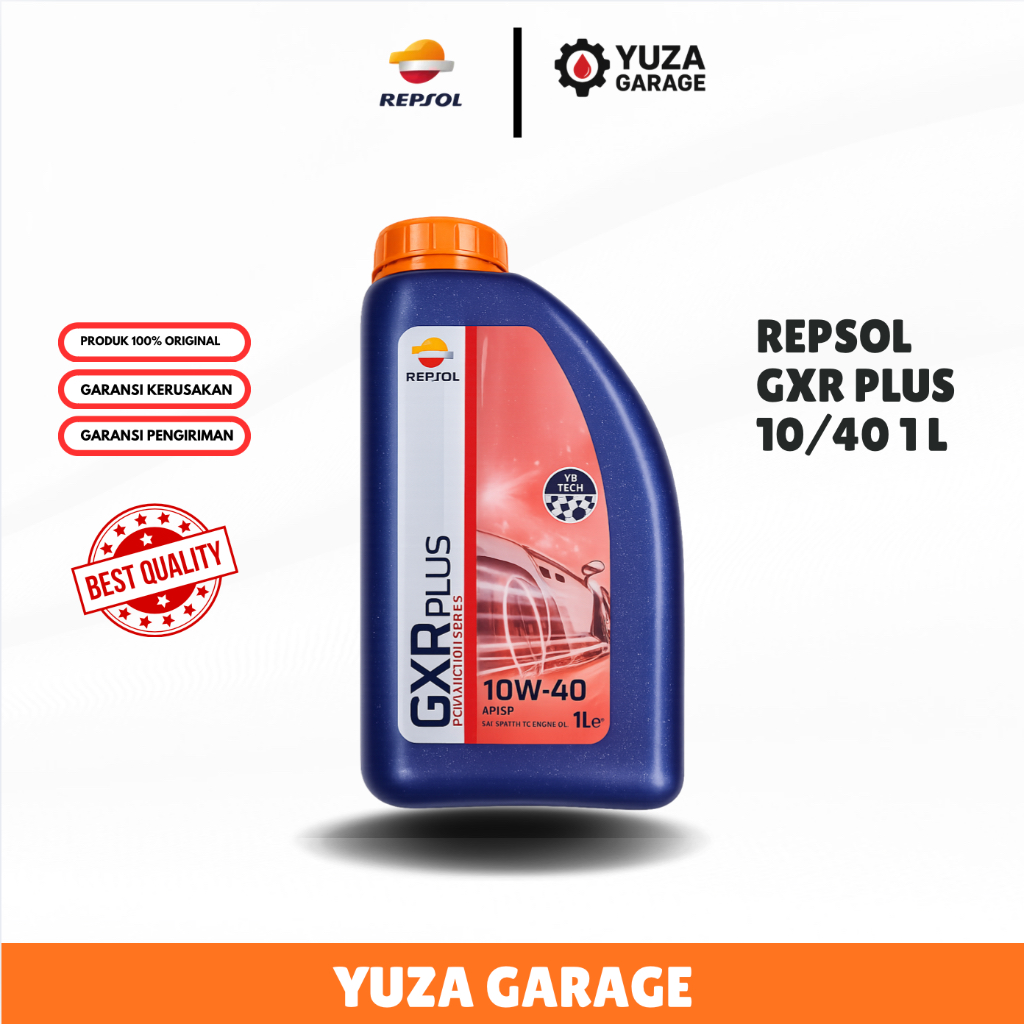 Repsol GXR Plus 10/40 1l Oli Mobil Handal
