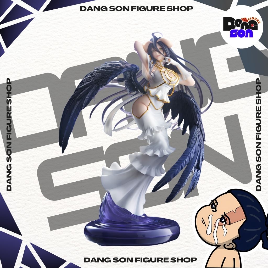 Taito T-Most Figure Albedo - Pure White Devil Ver. OVERLORD (29cm)