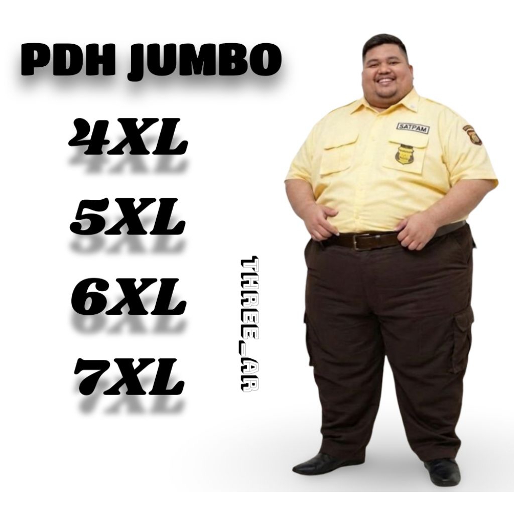 seragam satpam PDH Jumbo big size