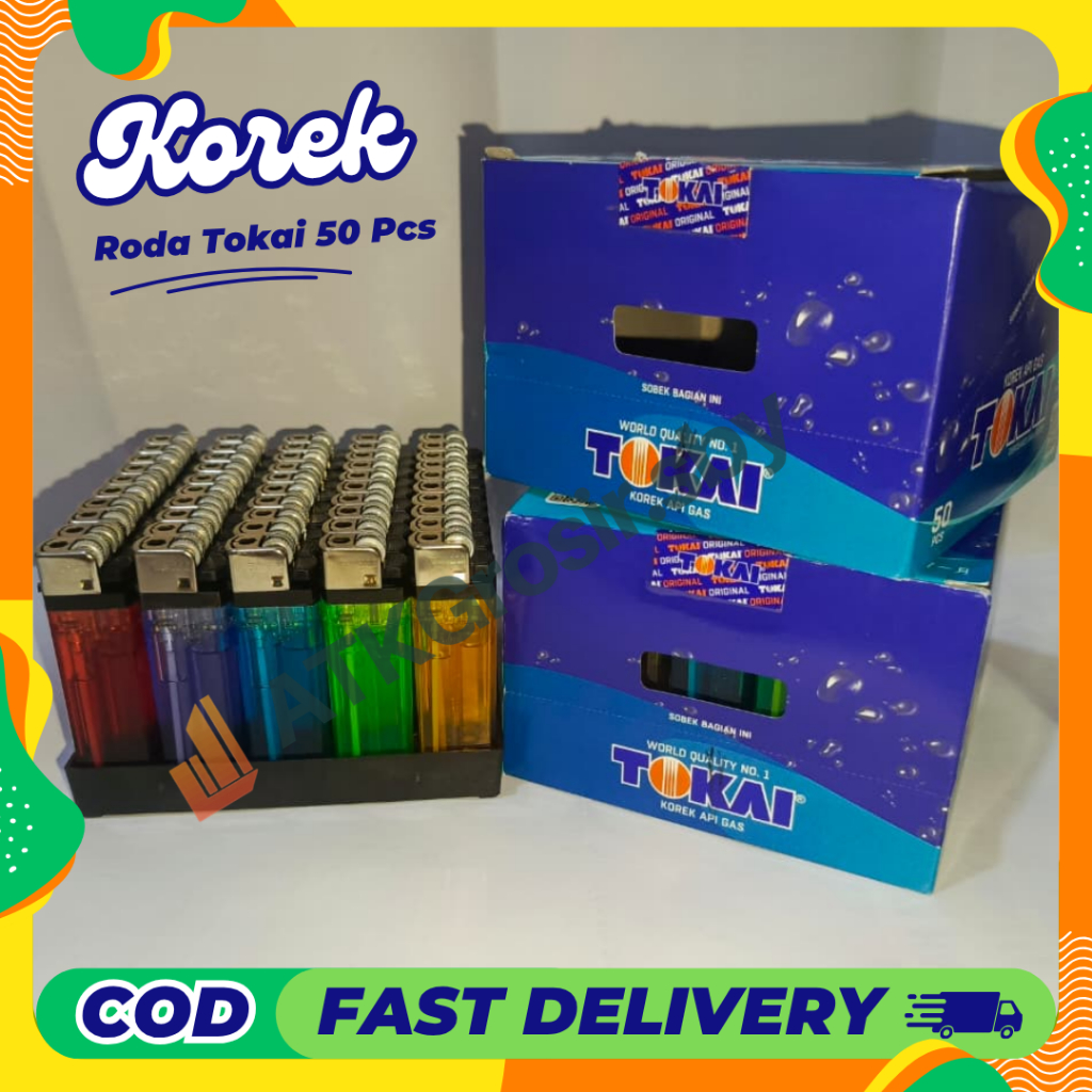 Korek Api Roda Tokai Besar 50 Pcs SNI