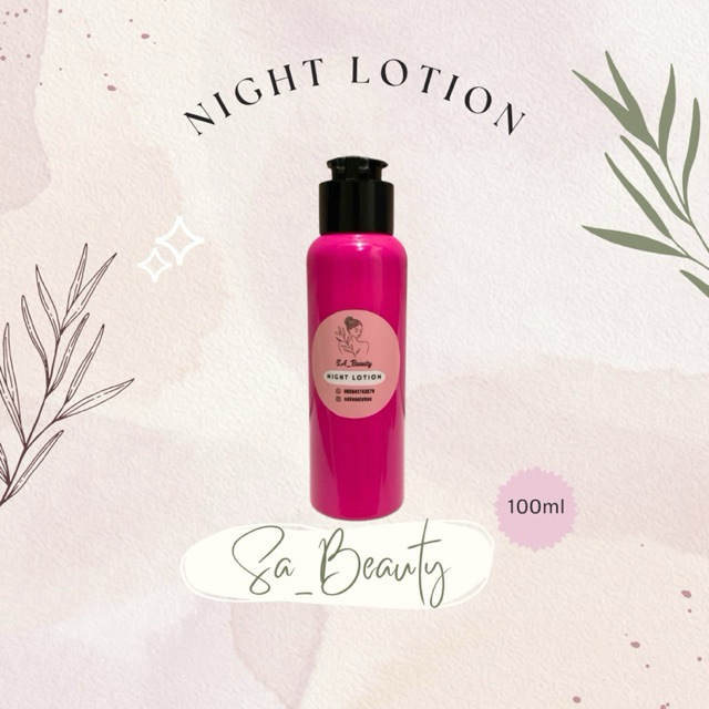 Night Lotion SA Beauty