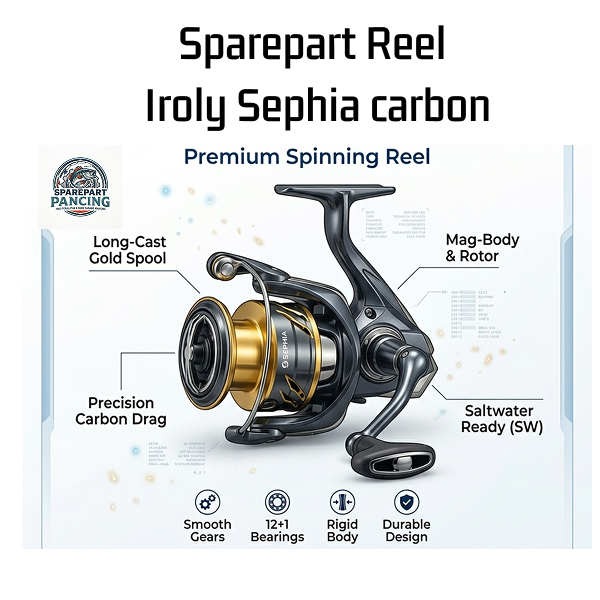 Spare part Reel iroly sephia carbon 4000