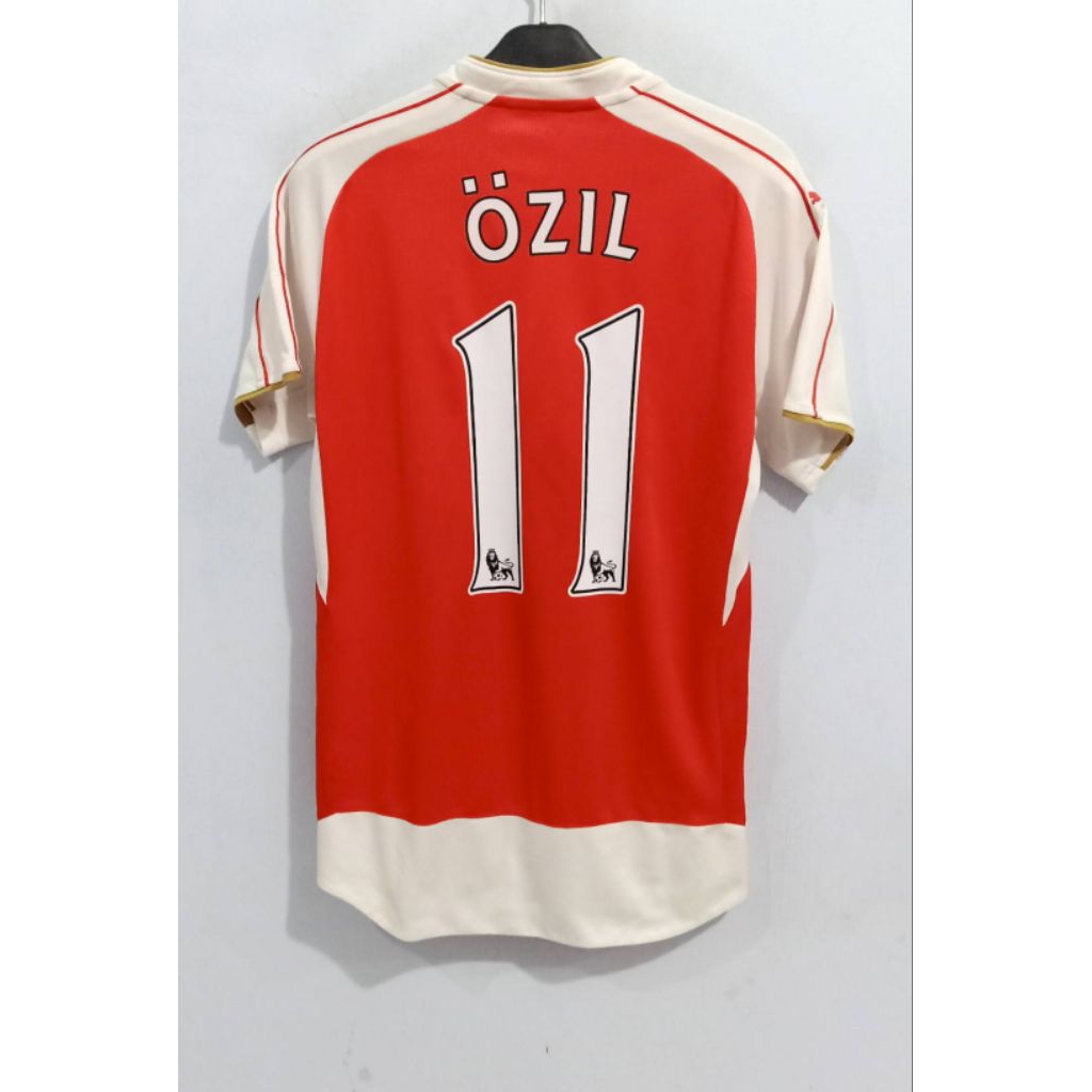 Jersey Original Arsenal 2016 / All Remake Sponsor Kancing Nameset Ozil Arteta Bukayo Saka Saliba