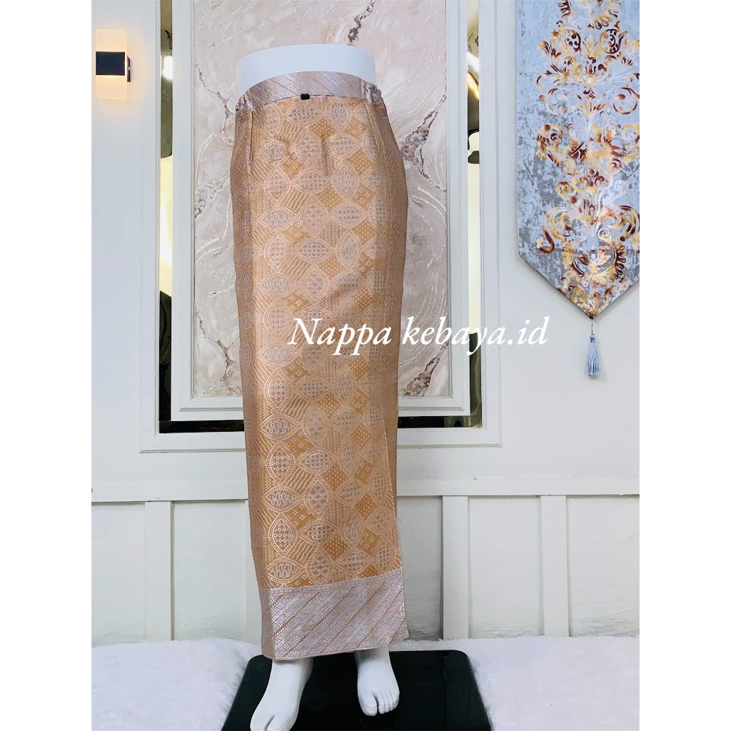 (98rb) NEW BUKAN PRELOVED [LIMITED EDITION] Rok Songket Span PREMIUM GRADE A-Songket Palembang-Songk