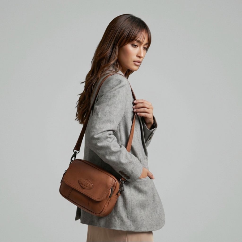 Radoce Bags - Selempang Wanita - Tas Kulit Sapi Asli - MIA EL